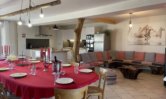 Blomard Cottage | Cottage in Renovated Barn with Pool and Pets Allowed