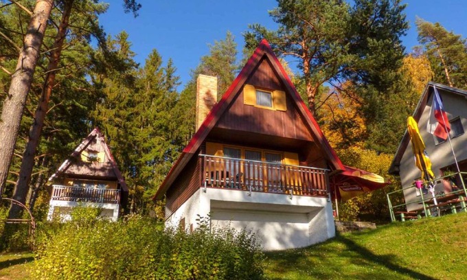 Karlovy Dvory House | Cottage with a view of Lipno lake