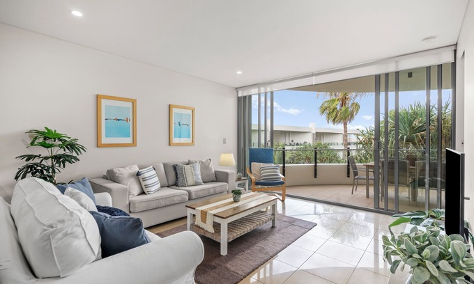 Northern Rivers Apartment | Cotton Beach - 2 Bedroom Rooftop Haven
