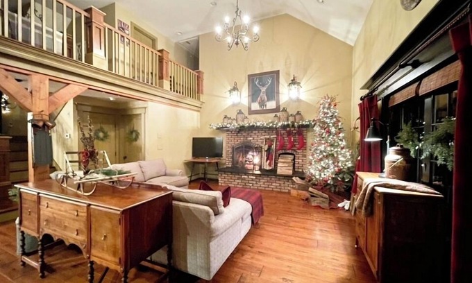 Brimfield House | Country Home, Pool, fireplace