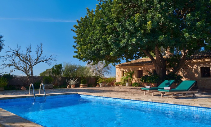 Felanitx Villa | Country House 'Son Revell' with Mountain View, Private Pool and Wi-Fi