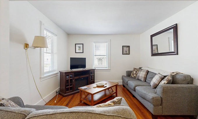 Bar Harbor Cottage | Countryside home with classic front porch - walk to town/Acadia/Glen Mary Park