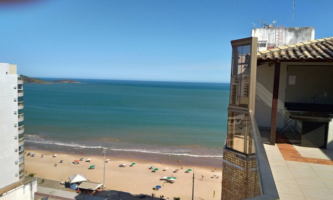 Praia do Morro Apartment | Coverage w /pool and barbecue for 15 people, Suites 2