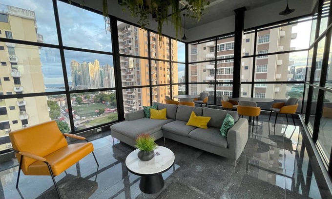 San Francisco Apartment | Cozy 1-bedroom studio in amazing Panama with great view and amenities