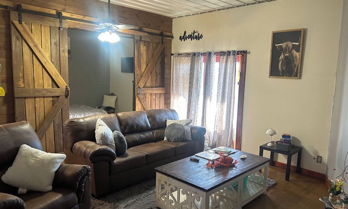 Lincoln County Apartment | Cozy 2 BED barndo in a barn. cows, horses,hot tub. Experience the RANCH life