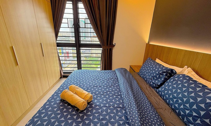 Kampung Pandan Dalam Apartment | Cozy 2-bedroom apartment in gorgeous Kuala Lumpur with AC, fitness room