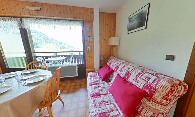 Le Grand-Bornand Apartment | Cozy 2-Room Apartment for 5 with Ski Storage and Garage in Le Grand-Bornand