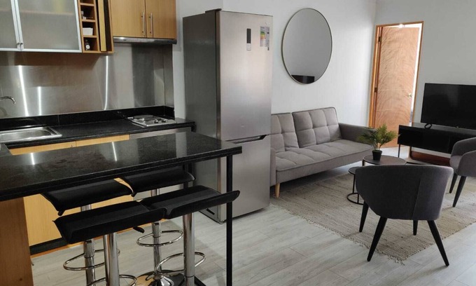 El Golf Apartment | Cozy 2BR Retreat in Prime Las Condes Location
