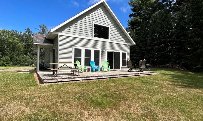 Price County House | Cozy 3 Bedroom Lakefront Home On Pike Lake Chain