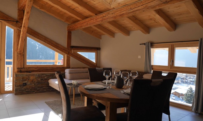 Champagny-en-Vanoise Apartment | Cozy apartment 4/6 pers 3 rooms LA PLAGNE-CHAMPAGNY