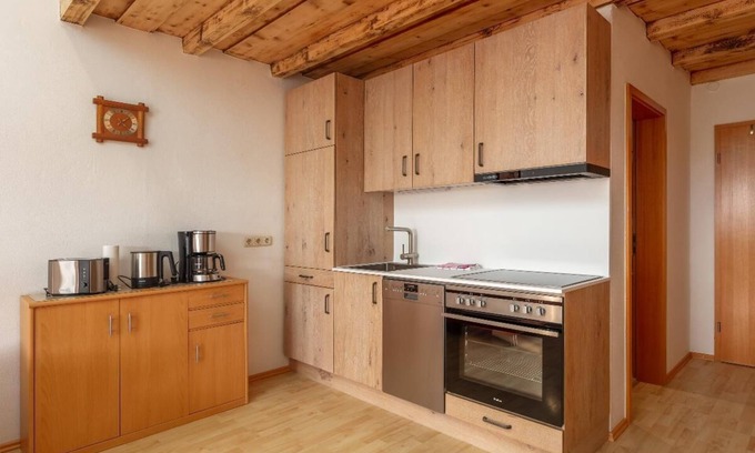 Waldmuenchen Apartment | Cozy apartment (50sqm) with south-facing balcony and infrared sauna (for shared use)