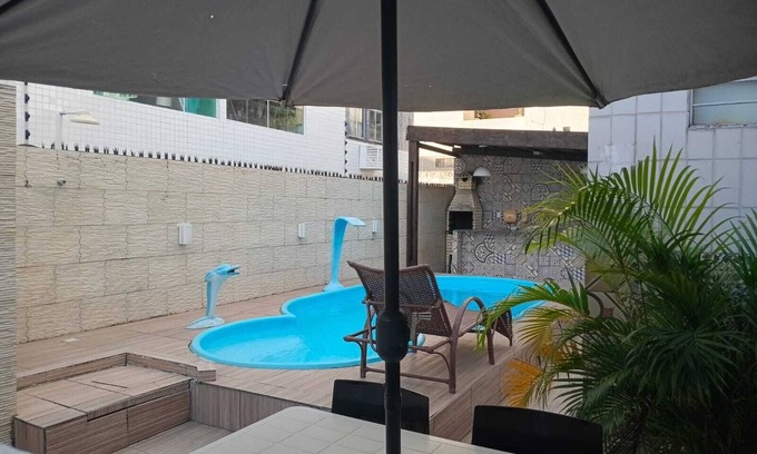 Manaira Apartment | Cozy apartment in Manaíra with capacity for 10 people.