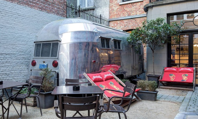 Sint-Gillis House | Cozy Caravan with WiFi in The Vintage Hotel Brussels