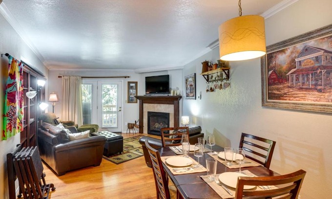 Steam Engine Meadows Apartment | Cozy Condo with Fireplace - Near Brian Head Resort!