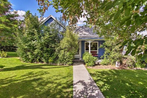 Salmon House | Cozy Home with Hot Tub Half Mi to Salmon River!