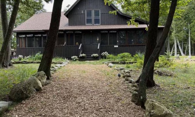 Cedarville House | Cozy Lake Home Located on Marquette Island Surrounded by Water Beautiful Sunsets