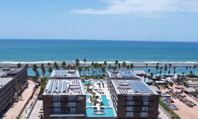 Ipojuca Apartment | Cozy resort in Pernambuco with underwater sauna, the best vacation option.