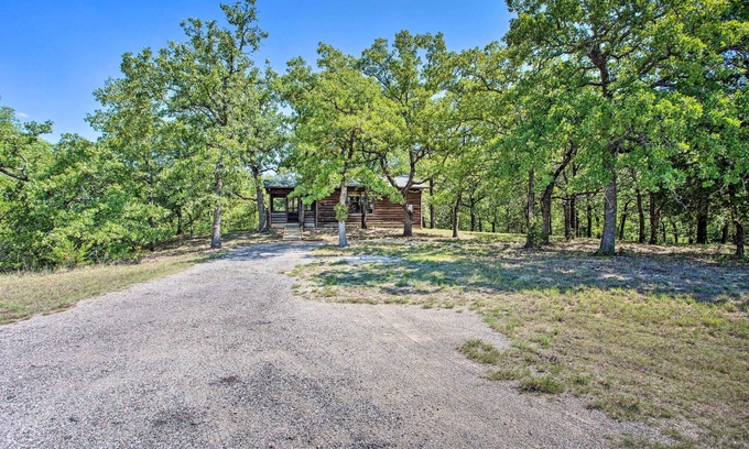 Davis Cabin | Cozy, Secluded Davis Cabin on 60 Wooded Acres