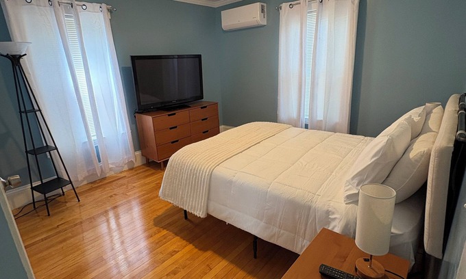 Lowell Apartment | Cozy & Spotless Home Away from Home