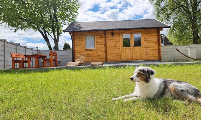 Oberhavel Cabin | Cozy wooden house in quiet nature with sauna & whirlpool