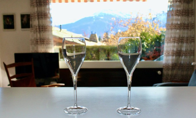 Randogne Apartment | Crans Montana - magnificent mountain view