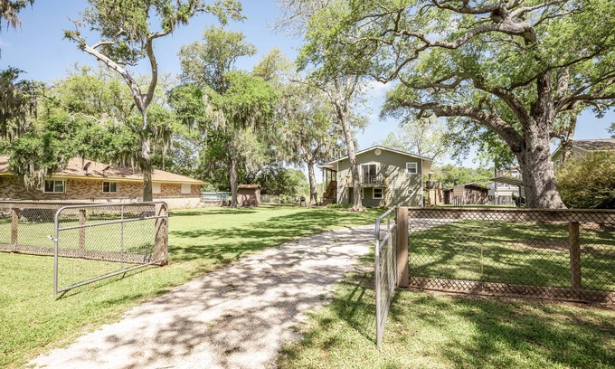 Cedar Lane House | Creek Front Home w/Fishing Pier & Amazing Outdoor Spaces