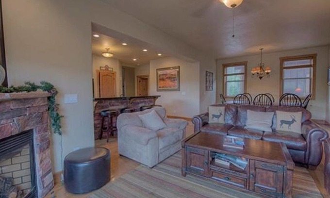 Vista Point Villa | Creekside Home - Great Location & Private Hot Tub!
