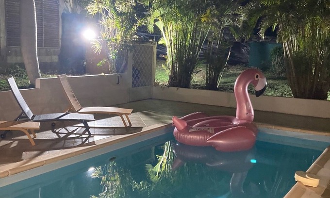 Saint-Francois House | Creole house between ocean and Caribbean sea
