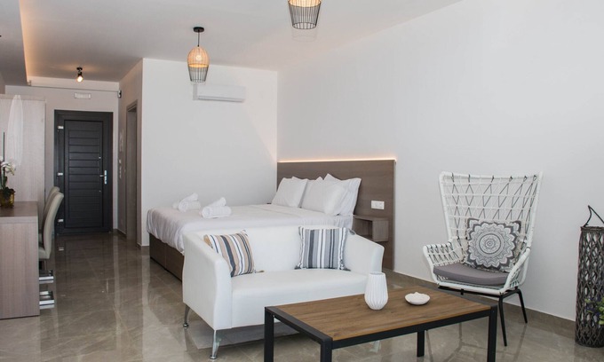 Kato Gouves Apartment | Crete Resort Sea Side Suites with private outdoor pool offers a relaxing stay.