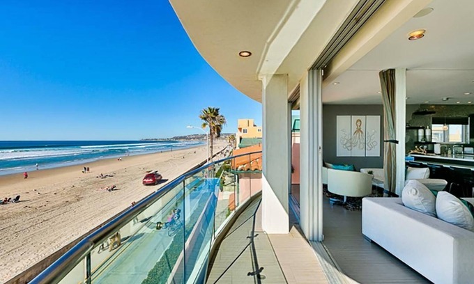 San Diego House | Crown Jewel in Mission Beach at Ocean Front Walk