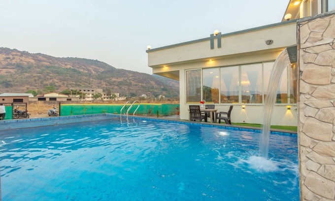 Wadgaon Villa | Crown Villa By Ebony Stays – A 3 BHK Private Pool Villa in Lonavala