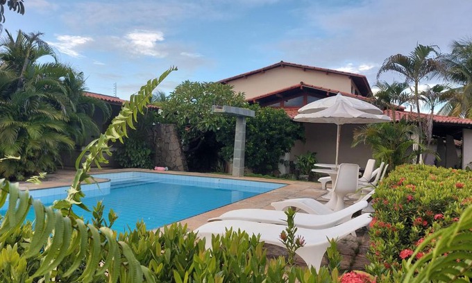 Colonia de Pescadores House | Cumbuco - Casa de praia com piscina e deck
