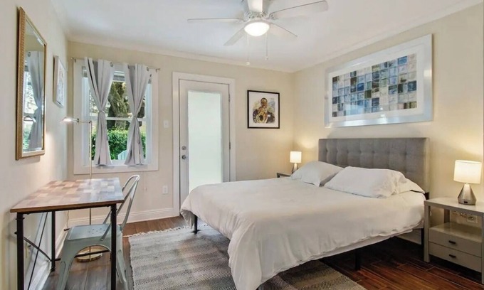 Treme Apartment | Cute 2Bed Apt with patio close to French Quarter, with gated parking include