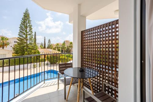 Paphos Apartment | Danaos Seaside Suite 103 with Pool in Tourist Area