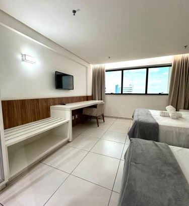 Plano Diretor Sul Apartment | Davisis APT de Luxo, Piscina, Academia e Sauna