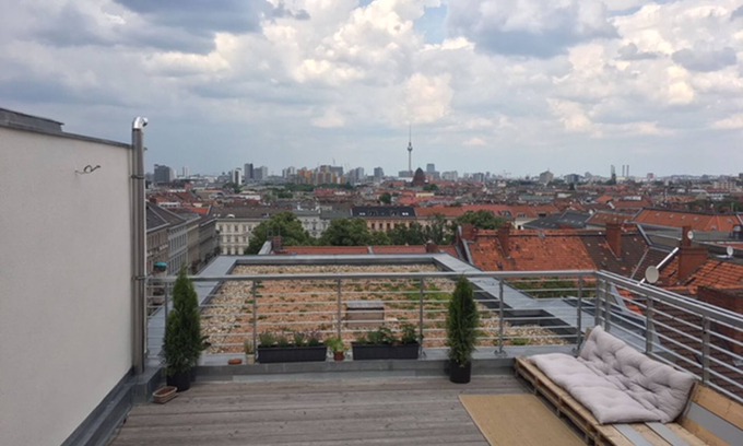 Bergmannkiez House | Rooftop Loft with Panoramic View Terrace Kreuzberg