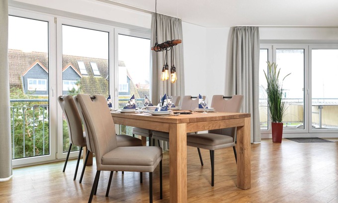 Insel Poel Apartment | Apt. RINGEL ROBBE - dream apartment with harbor views!