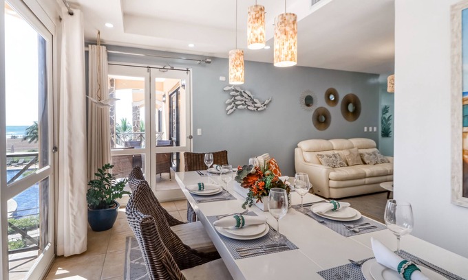 Barrio Los Villalobos Apartment | Deluxe, Beachfront Apartment w/Shared Pools, Free WiFi, & Central A/C