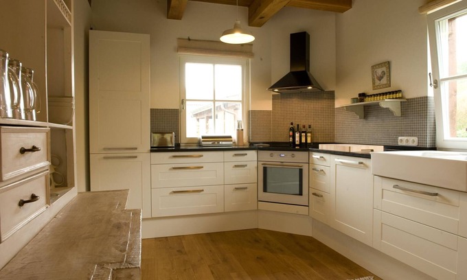 Krienke House | Deluxe holiday house with sauna and fireplace near “Achterwasser”