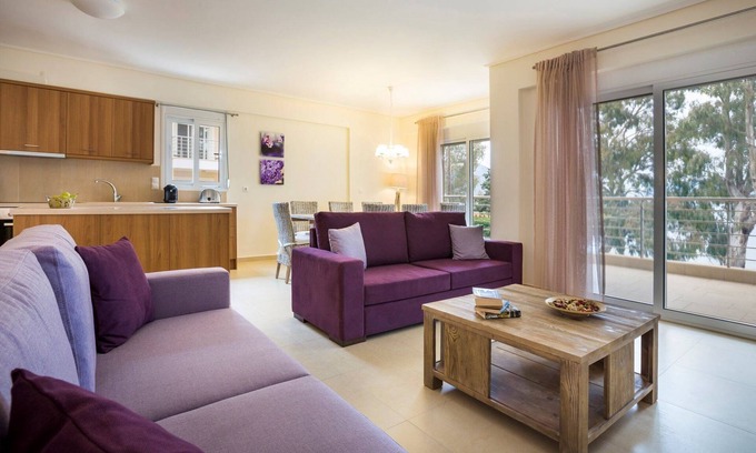 Karavomylos Villa | Deluxe Kefalonia Apartment | Apartment Lotos | 3 Bedroom | Sea View