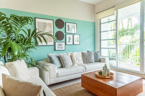 Playa Diamante Apartment | Departamento Mayan Lakes T2 - Albercas, club de playa, tenis, pádel y más