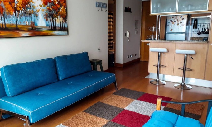 Vina del Mar Apartment | DEPARTAMENTO TERRAZA VISTA AL MAR