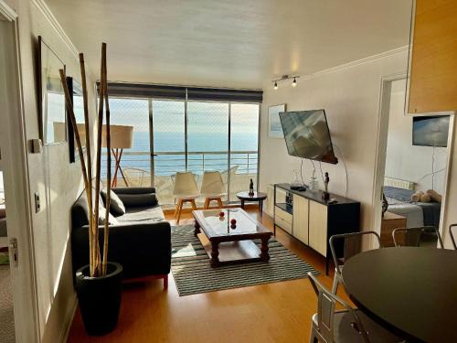 Renaca Apartment | Depto con increíble vista al mar en Av Eluchans