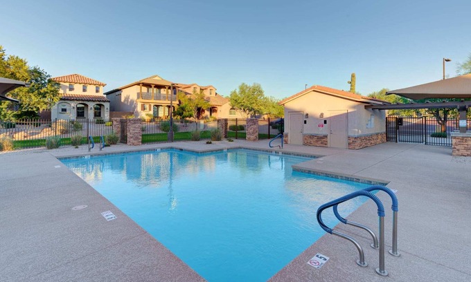 Las Sendas House | Desert Creek Oasis In Mesa's Prime Red Mountain