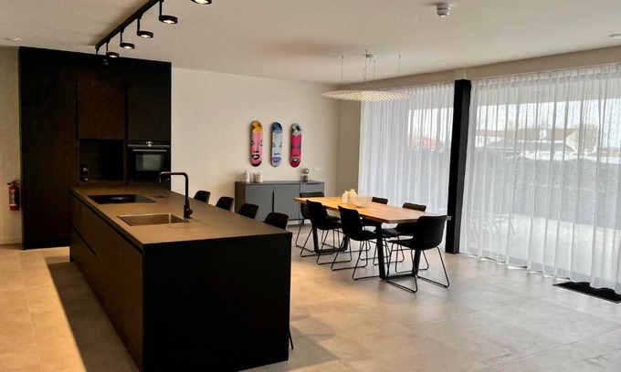 Cadzand-Bad Apartment | Design Apartment with 60m² terrace - heated inside pool and wellness facilities - very close to the beach