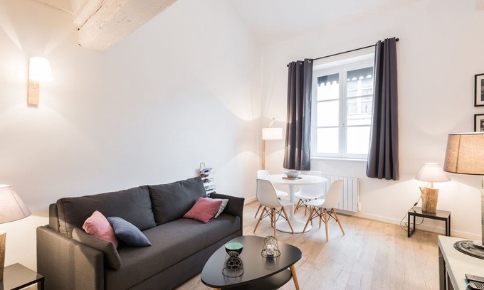 1st Arrondissement Apartment | DESIGN DUPLEX WITH VIEW ON THE PLACE SATHONAY