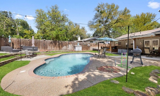 North Richland Hills House | DFW Mid-Cities Oasis: Pool + Hot Tub