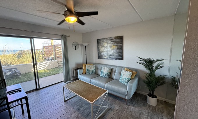 Crescent Beach Condo | Direct Ocean Front Condo With Heated Pool Located Directly on the Ocean
