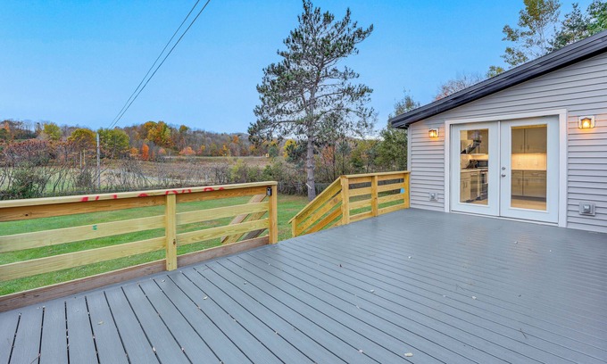 Lyons Falls House | Direct Trail Access: Lyons Falls Getaway w/Views!