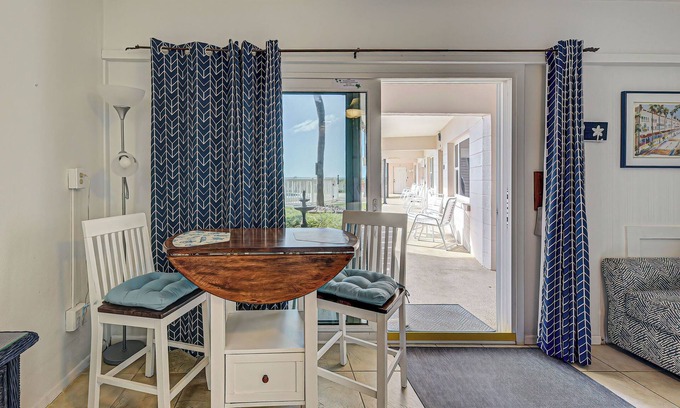 Golden Beach Condo | Directly on the Gulf - Unit 7 - Studio - Ground Floor - Sleeps 2